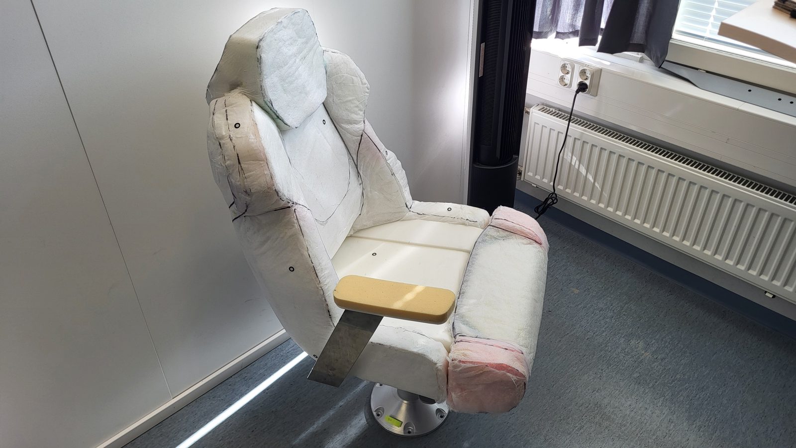 Nimbus Pilot Seat detail